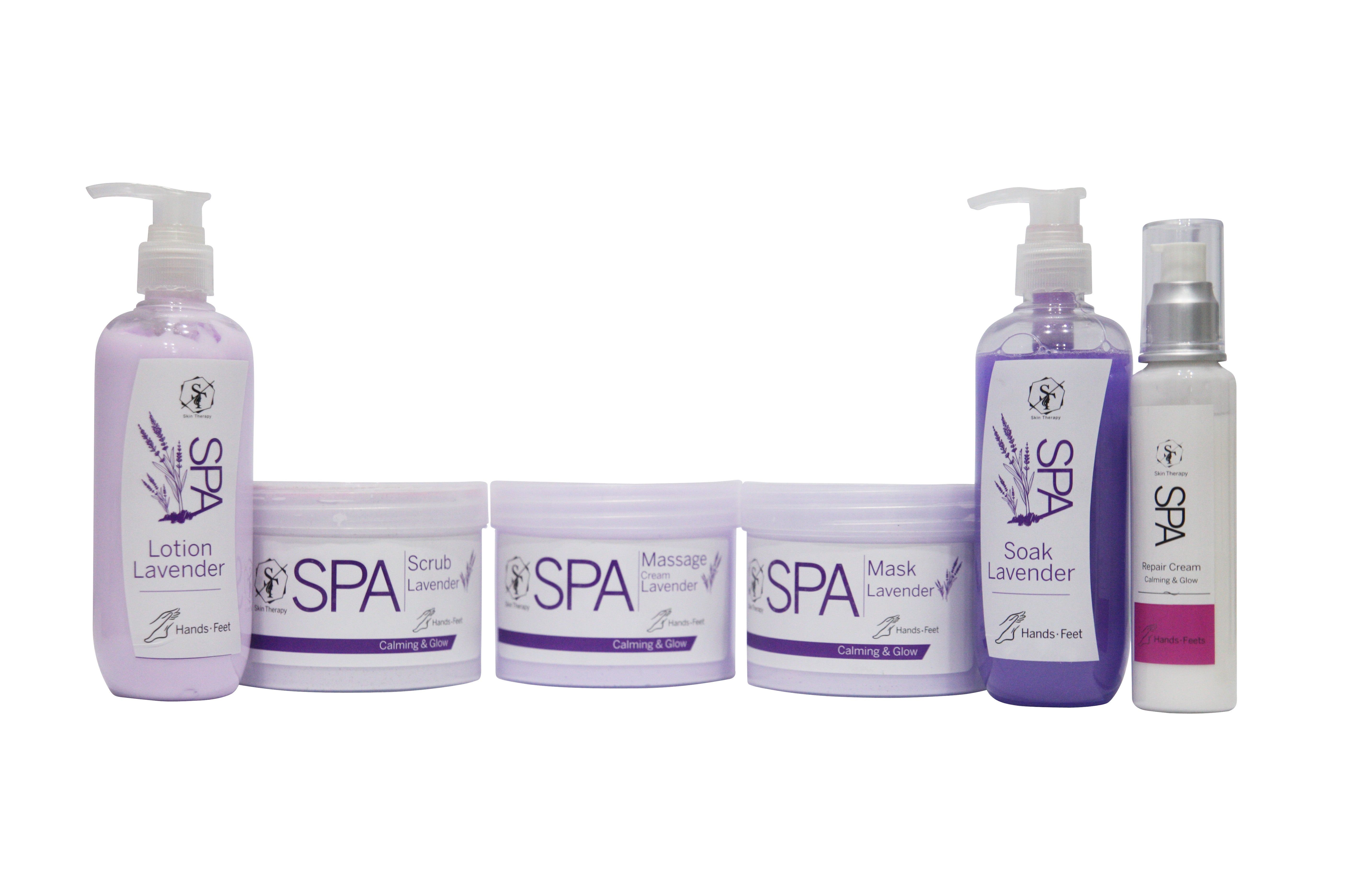 Lavender SPA Set with Repair Cream 425gm